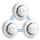 Sealed Interlinked Smoke Alarm - 10 Year Battery Life, Small Size