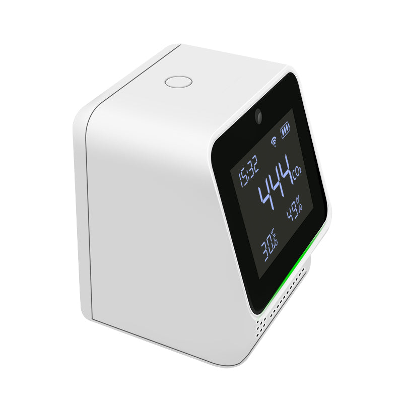Smart 3-in-1 Air Quality Monitor: CO2 , Temperature and Humidity