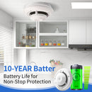 Sealed Interlinked Smoke Alarm - 10 Year Battery Life, Small Size