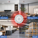 Sealed Interlinked Smoke Alarm - 10 Year Battery Life, Small Size